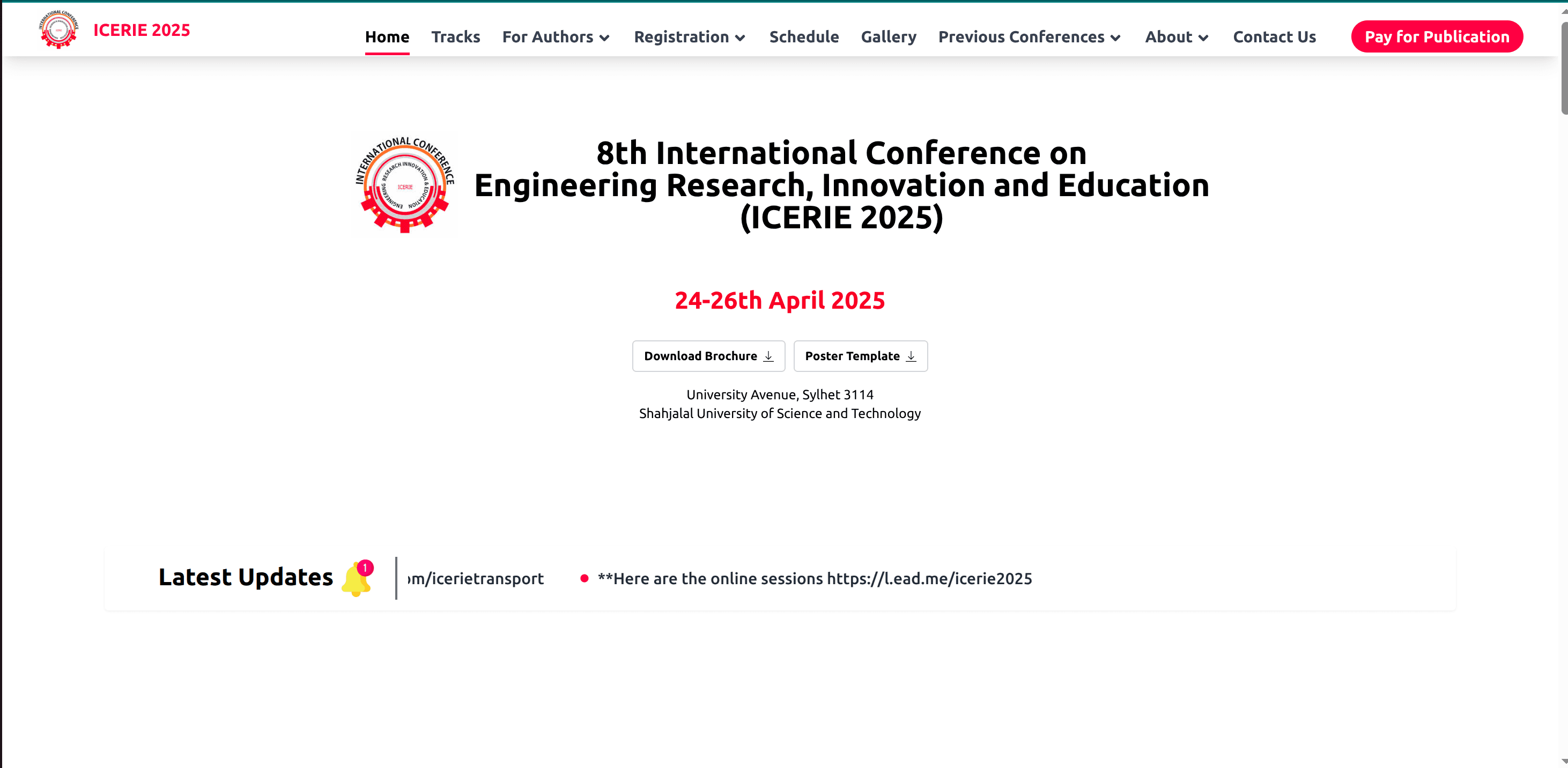 ICERIE Website
